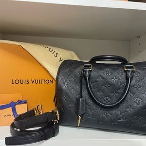 💯Authentic Louis Vuitton Empreinte Speedy 30🌺